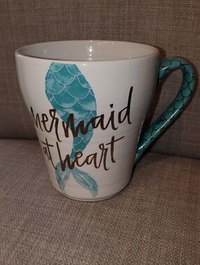 Mermaid at Heart Ceramic Coffee Mug - 14oz, Nwot
